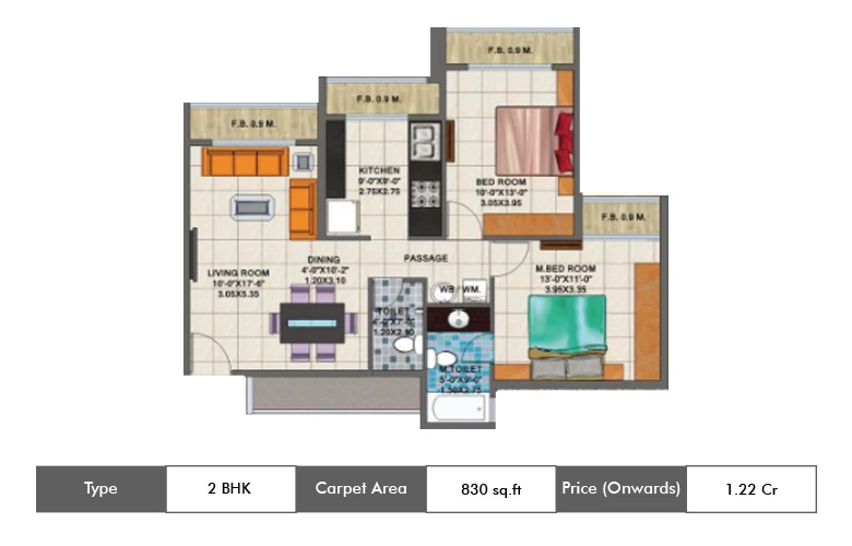 Arihant Clan Aalishan Kharghar 2 BHK