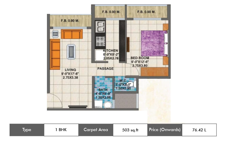 Arihant Clan Aalishan Kharghar 1 BHK