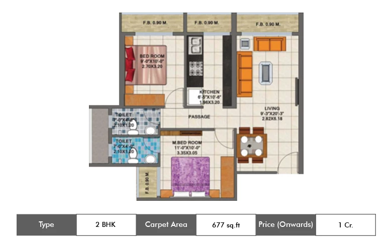 Arihant Clan Aalishan Kharghar 2 BHK